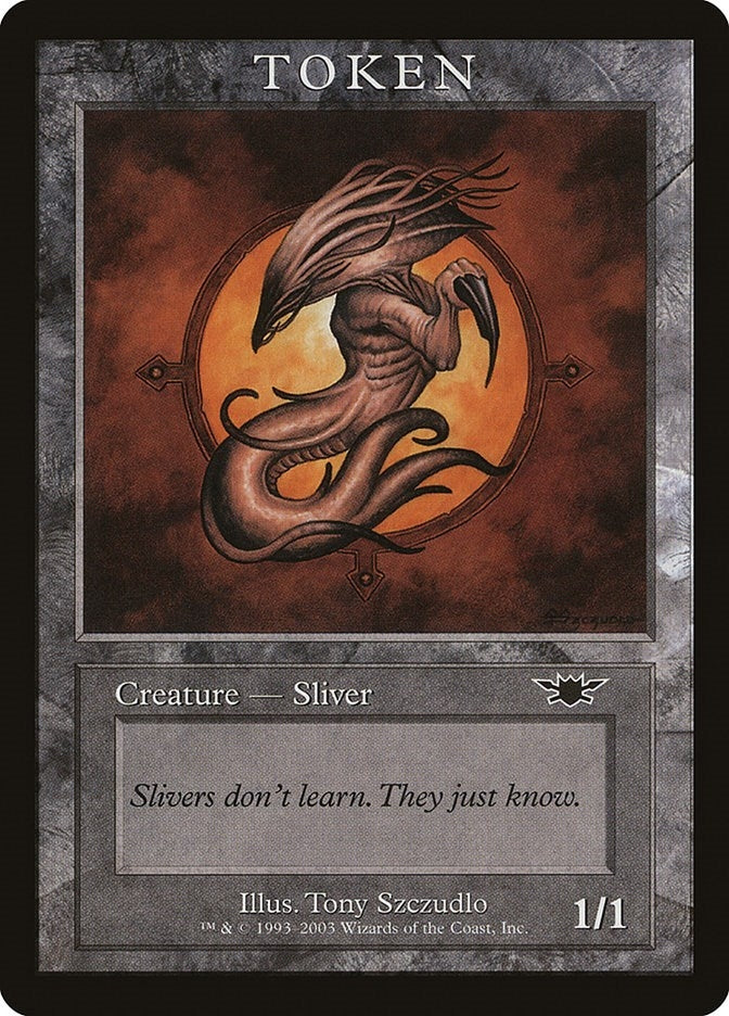 Image for Sliver Token (LGN) (MPRP) - Magic: The Gathering