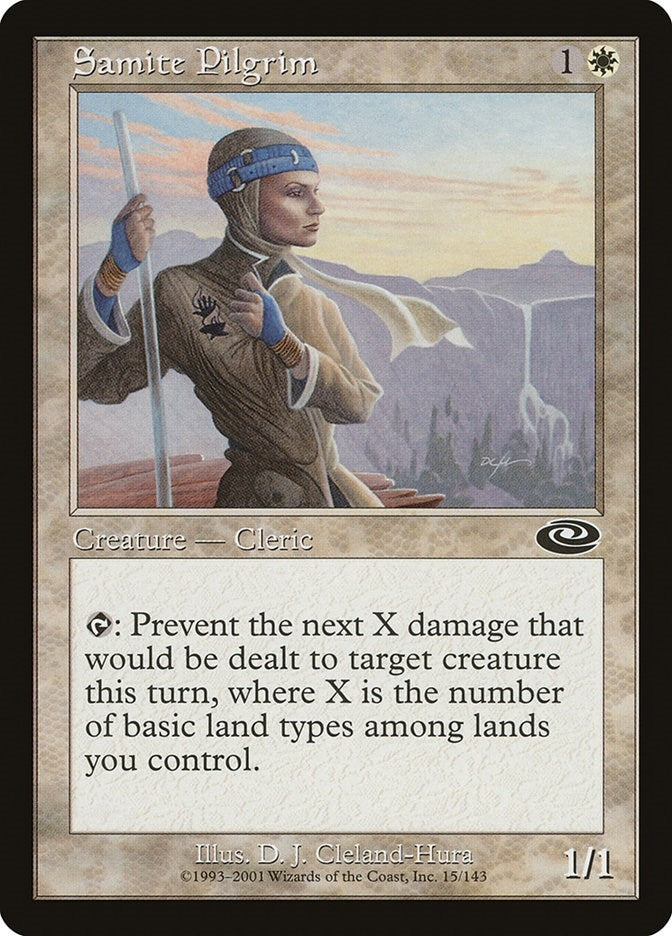 Image for Samite Pilgrim (15) (PLS) - Magic: The Gathering