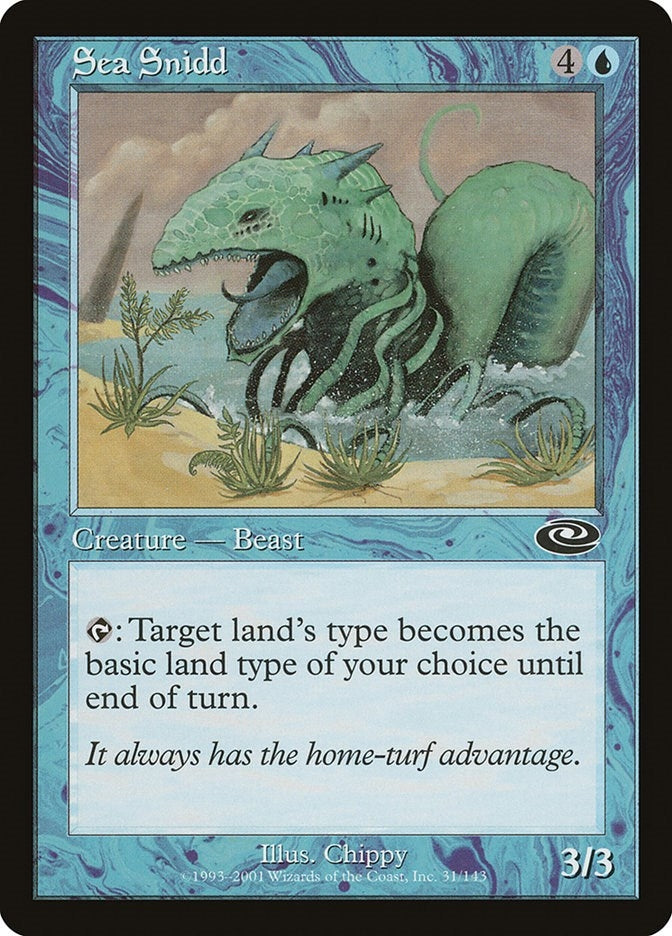 Image for Sea Snidd (31) (PLS) - Magic: The Gathering