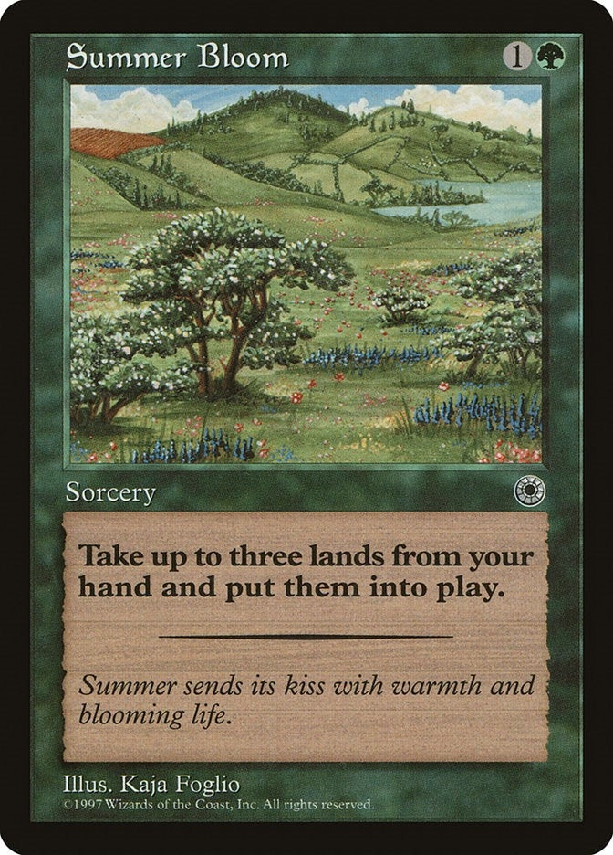 Image for Summer Bloom (POR) - Magic: The Gathering