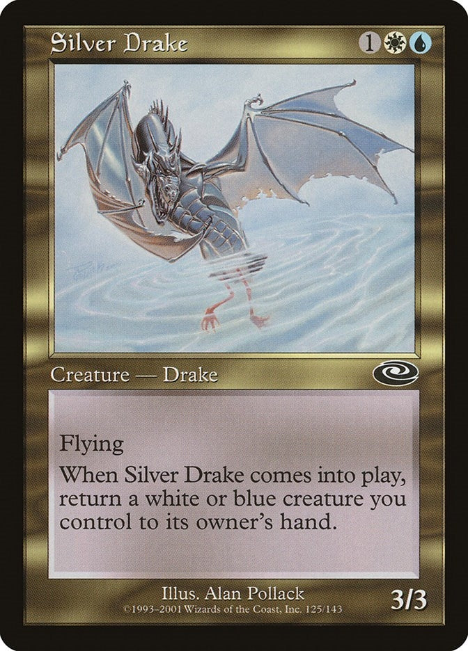 Image for Silver Drake (125) (PLS) - Magic: The Gathering