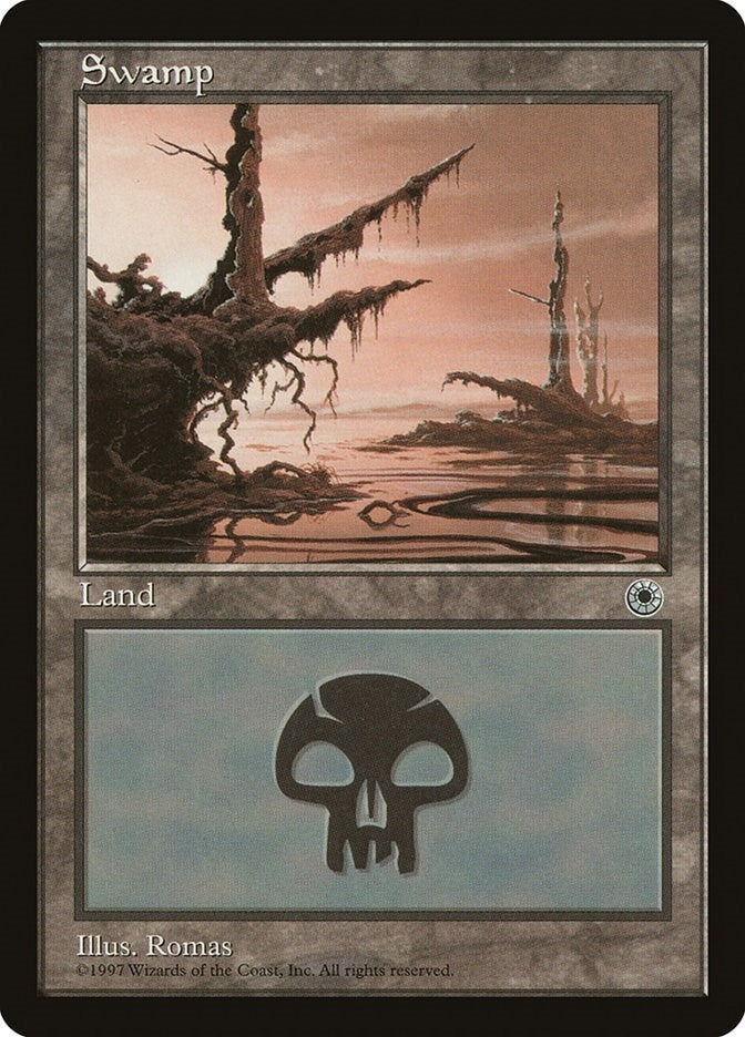 Image for Swamp (Hanging Moss) (POR) - Magic: The Gathering