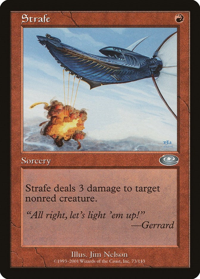 Image for Strafe (73) (PLS) - Magic: The Gathering