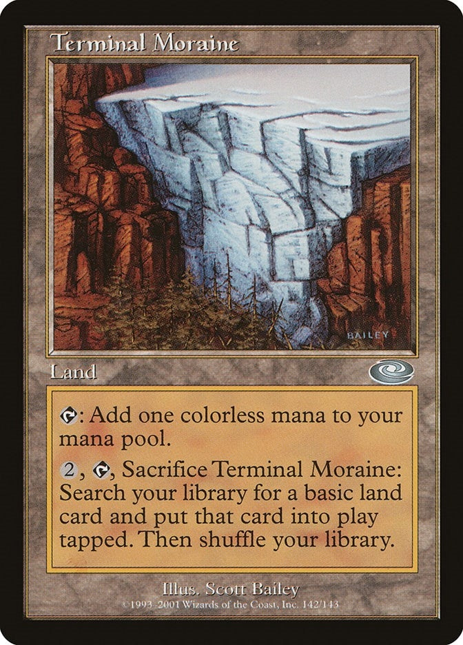Image for Terminal Moraine (142) (PLS) - Magic: The Gathering