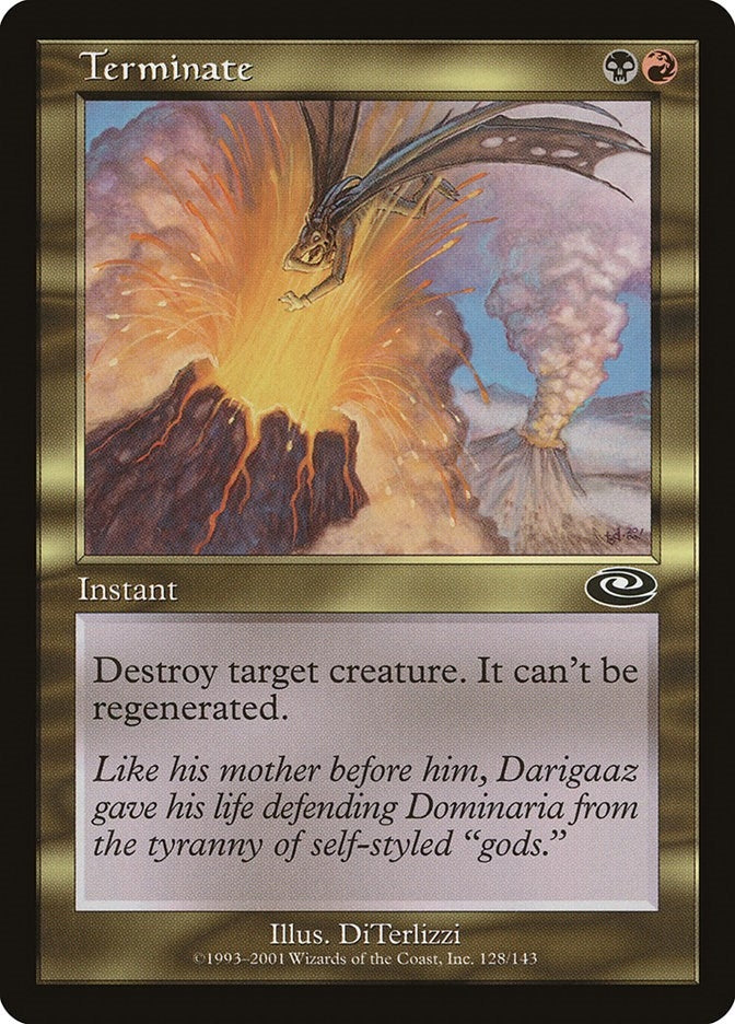 Image for Terminate (128) (PLS) - Magic: The Gathering