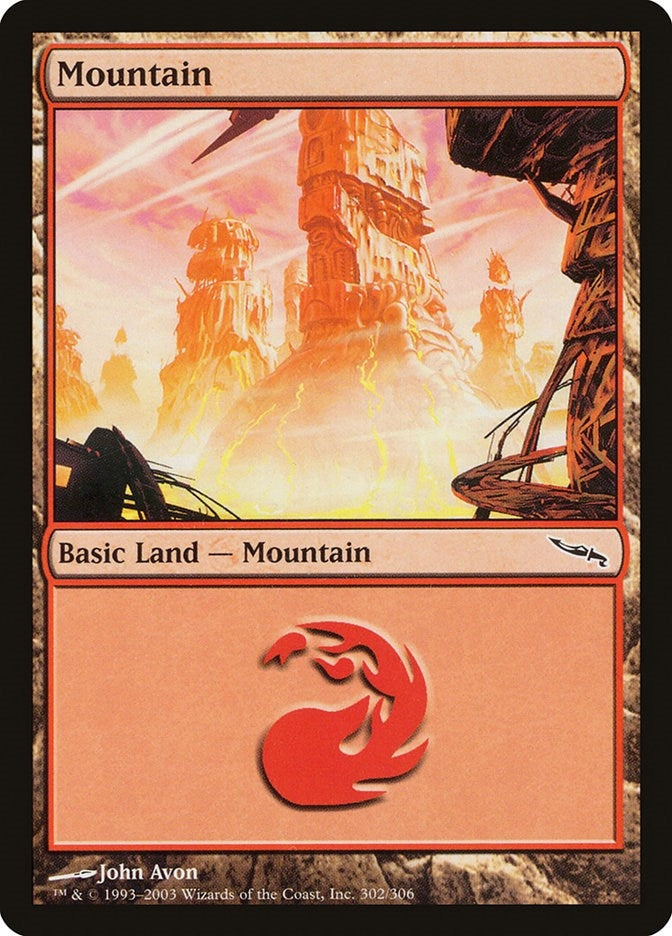 Image for Mountain (302) (302) (MRD) - Magic: The Gathering