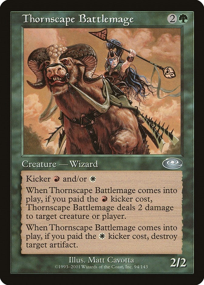 Image for Thornscape Battlemage (94) (PLS) - Magic: The Gathering