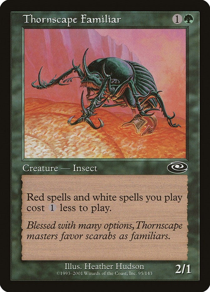 Image for Thornscape Familiar (95) (PLS) - Magic: The Gathering