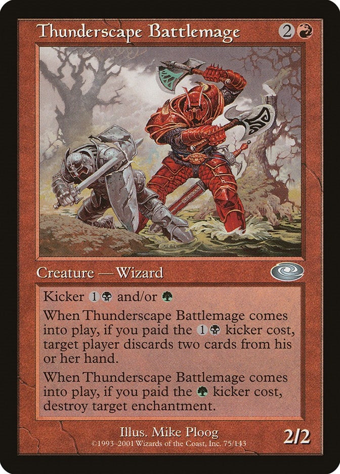 Image for Thunderscape Battlemage (75) (PLS) - Magic: The Gathering