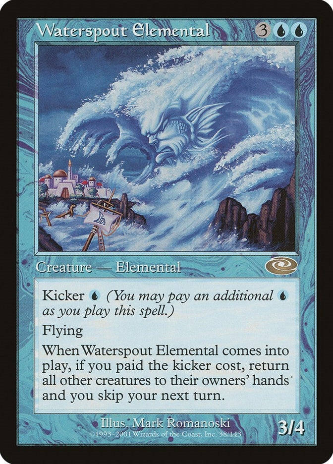 Image for Waterspout Elemental (38) (PLS) - Magic: The Gathering