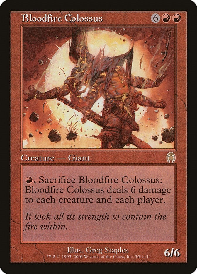 Image for Bloodfire Colossus (55) (APC) - Magic: The Gathering