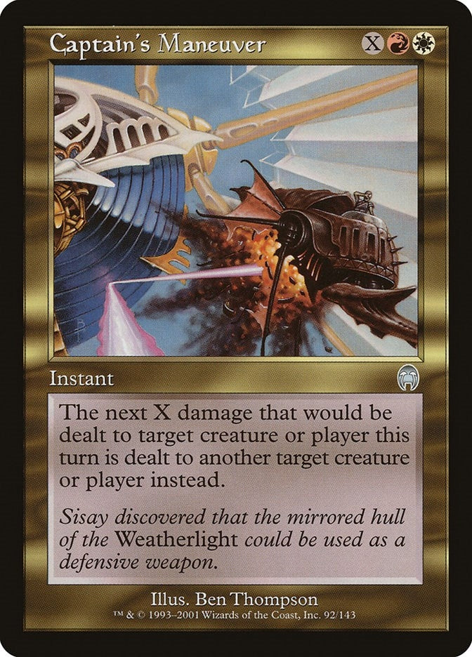 Image for Captain's Maneuver (92) (APC) - Magic: The Gathering