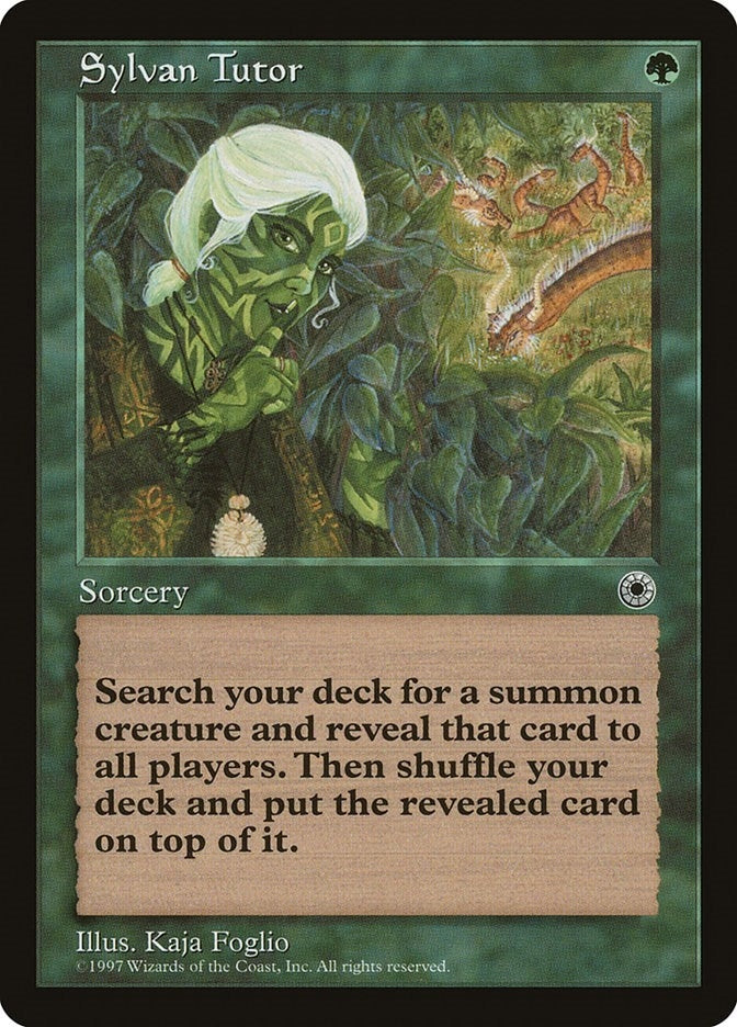 Image for Sylvan Tutor (POR) - Magic: The Gathering