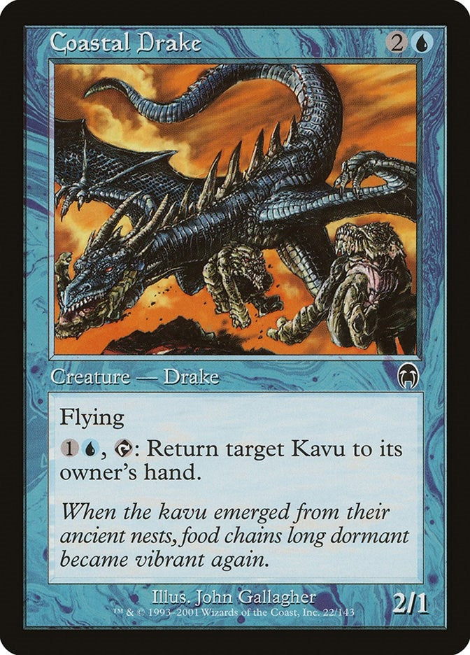 Image for Coastal Drake (22) (APC) - Magic: The Gathering