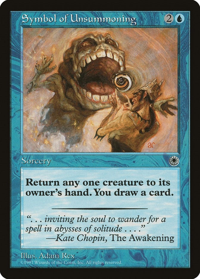 Image for Symbol of Unsummoning (POR) - Magic: The Gathering