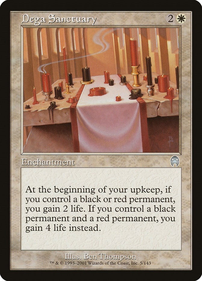 Image for Dega Sanctuary (5) (APC) - Magic: The Gathering