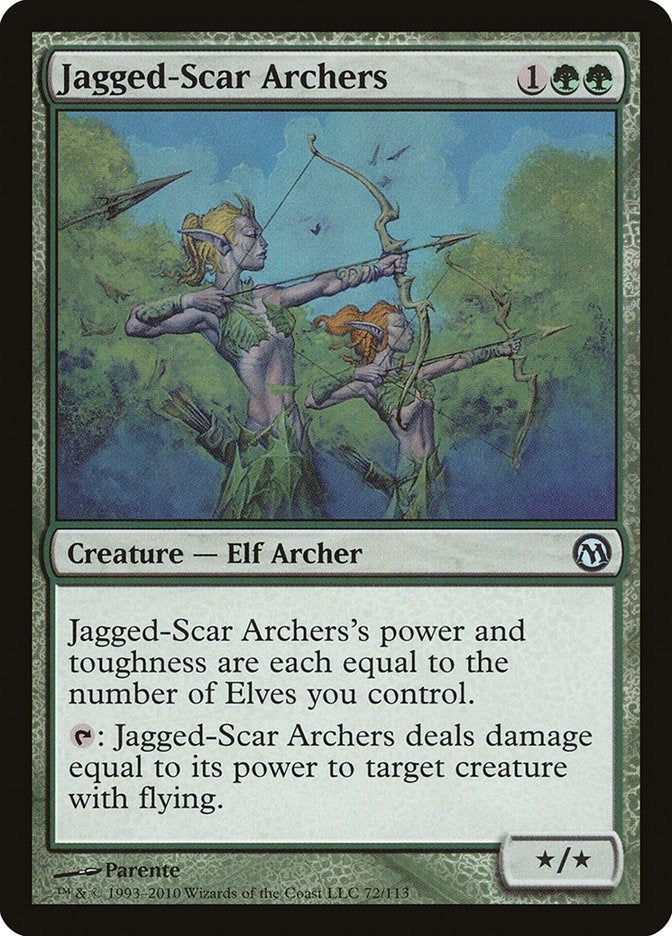 Image for Jagged-Scar Archers (72) (DPA) - Magic: The Gathering