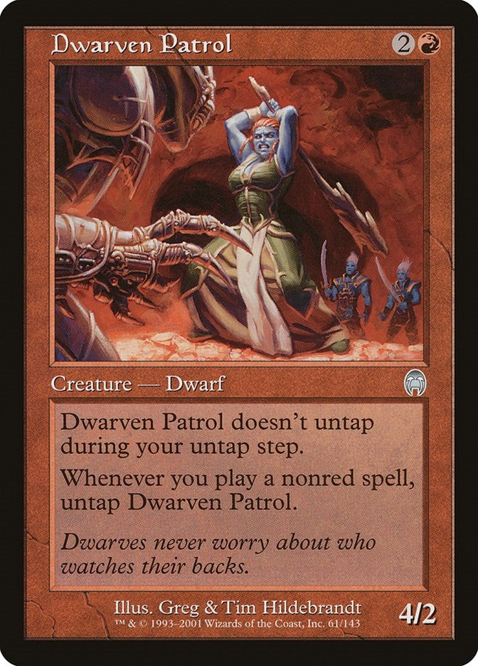 Image for Dwarven Patrol (61) (APC) - Magic: The Gathering