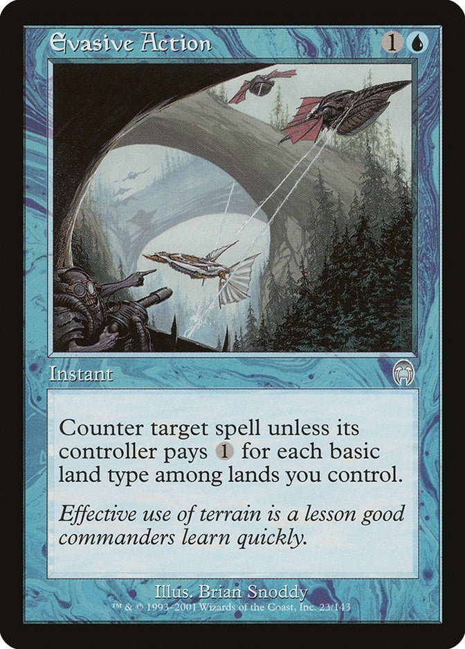Image for Evasive Action (23) (APC) - Magic: The Gathering
