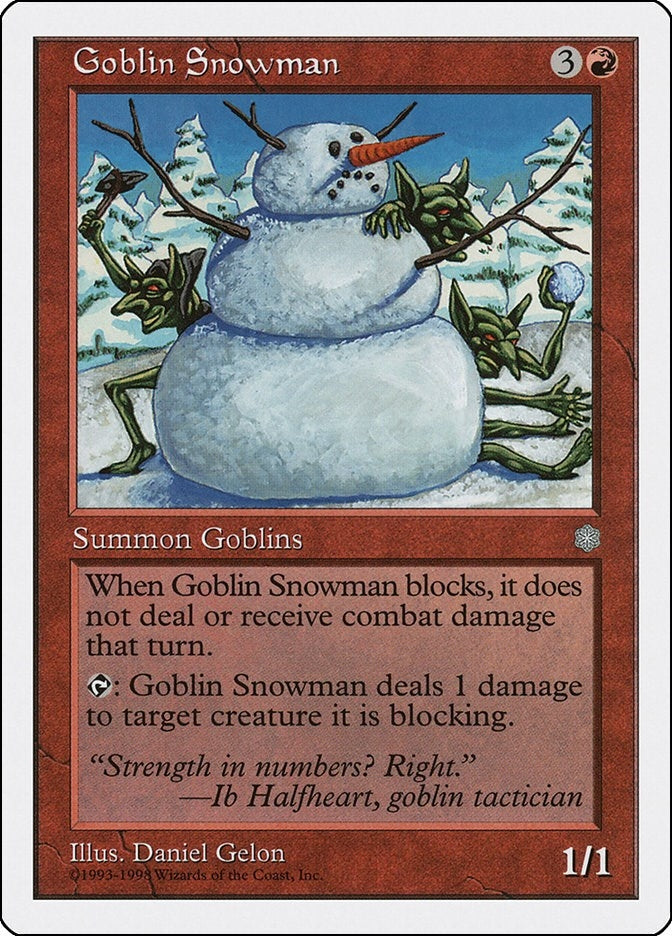 Image for Goblin Snowman (ATH) - Magic: The Gathering