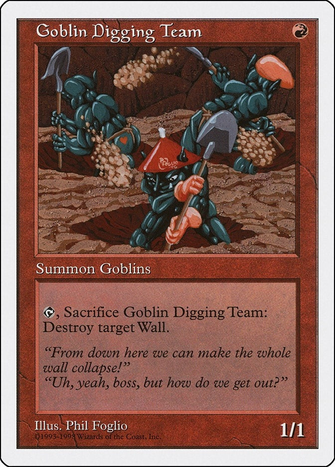 Image for Goblin Digging Team (ATH) - Magic: The Gathering