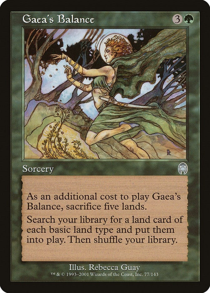 Image for Gaea's Balance (77) (APC) - Magic: The Gathering