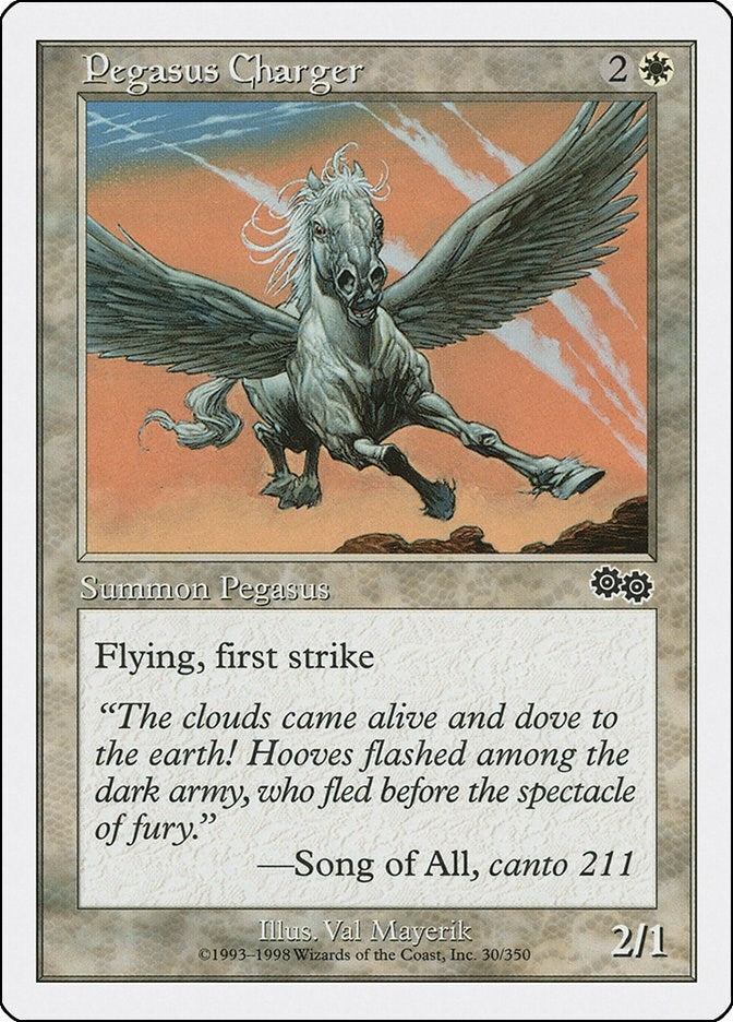 Image for Pegasus Charger (30) (ATH) - Magic: The Gathering
