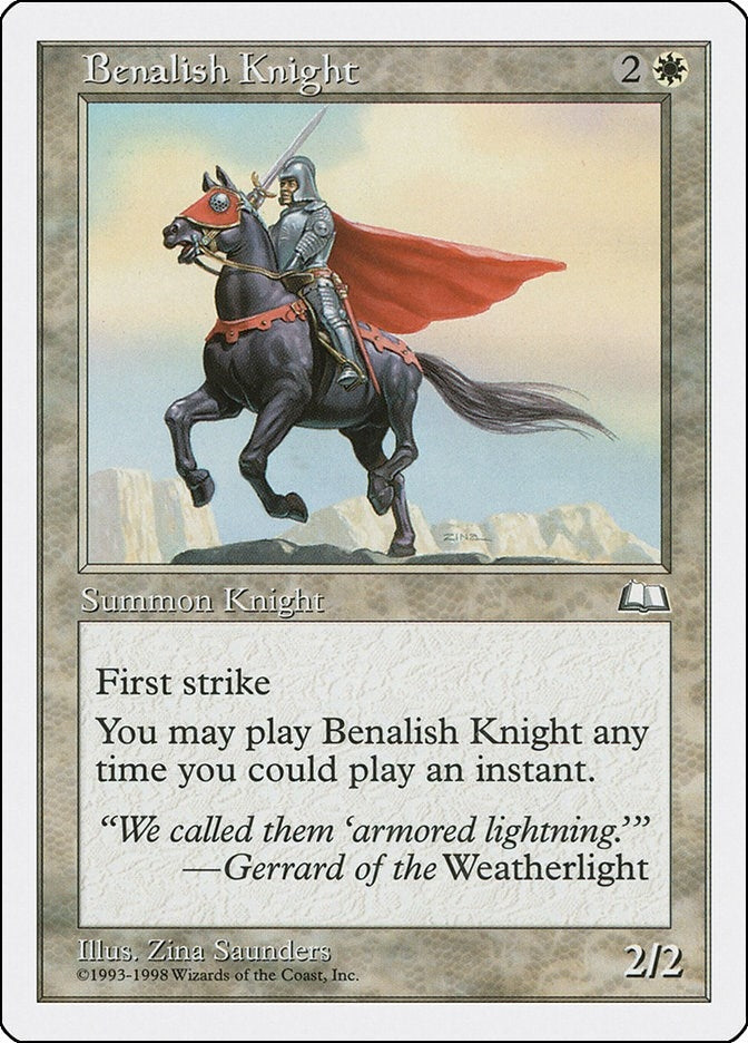 Image for Benalish Knight (ATH) - Magic: The Gathering