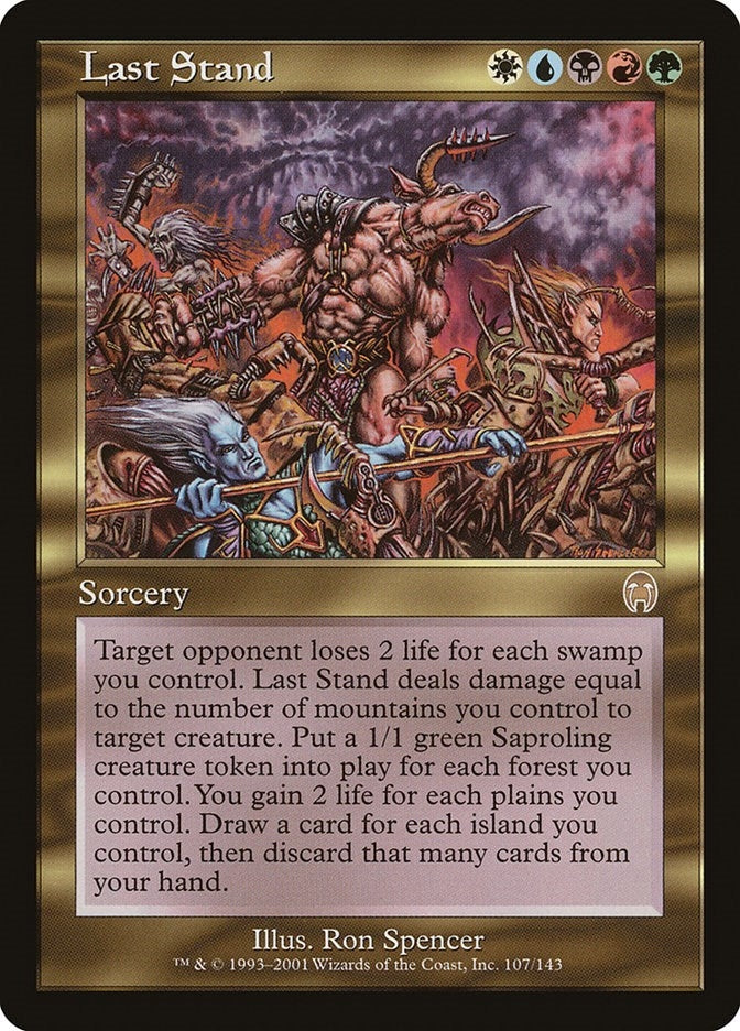 Image for Last Stand (107) (APC) - Magic: The Gathering
