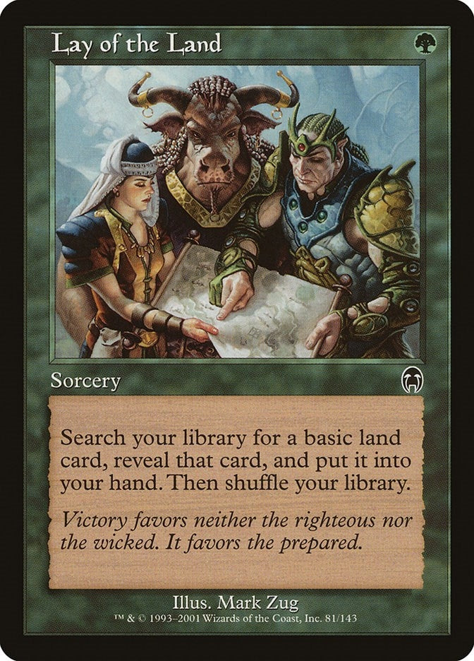 Image for Lay of the Land (81) (APC) - Magic: The Gathering