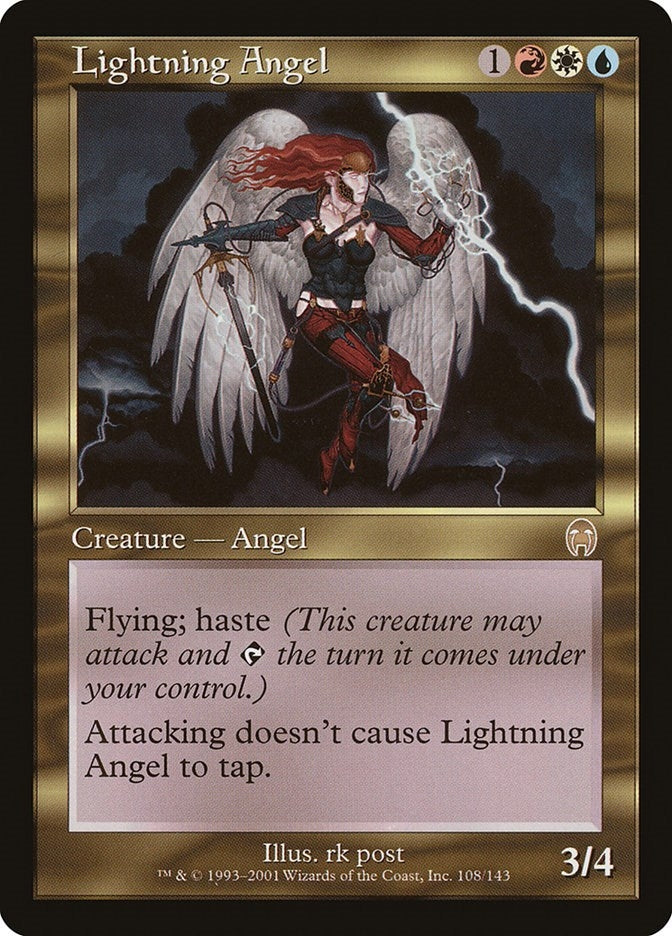 Image for Lightning Angel (108) (APC) - Magic: The Gathering