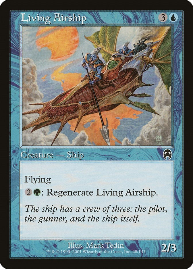 Image for Living Airship (28) (APC) - Magic: The Gathering