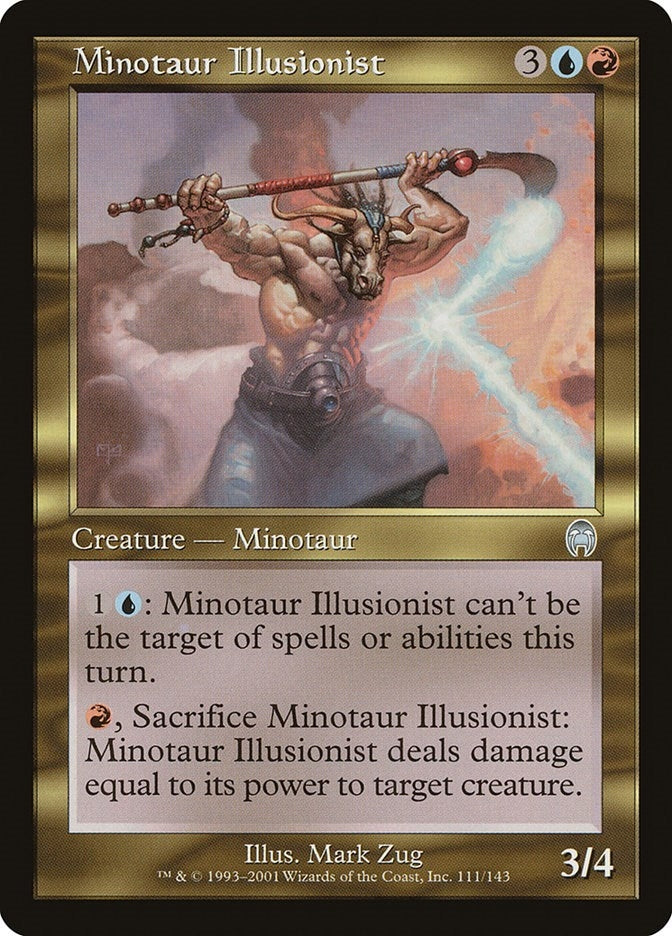 Image for Minotaur Illusionist (111) (APC) - Magic: The Gathering