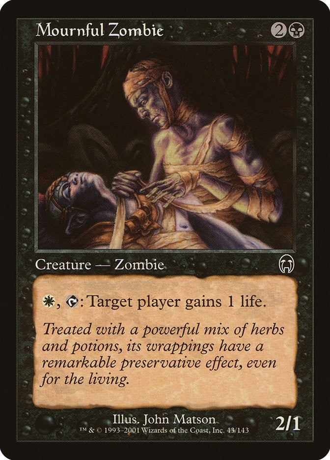 Image for Mournful Zombie (43) (APC) - Magic: The Gathering