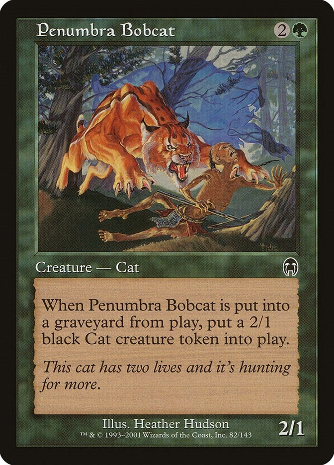 Image for Penumbra Bobcat (82) (APC) - Magic: The Gathering