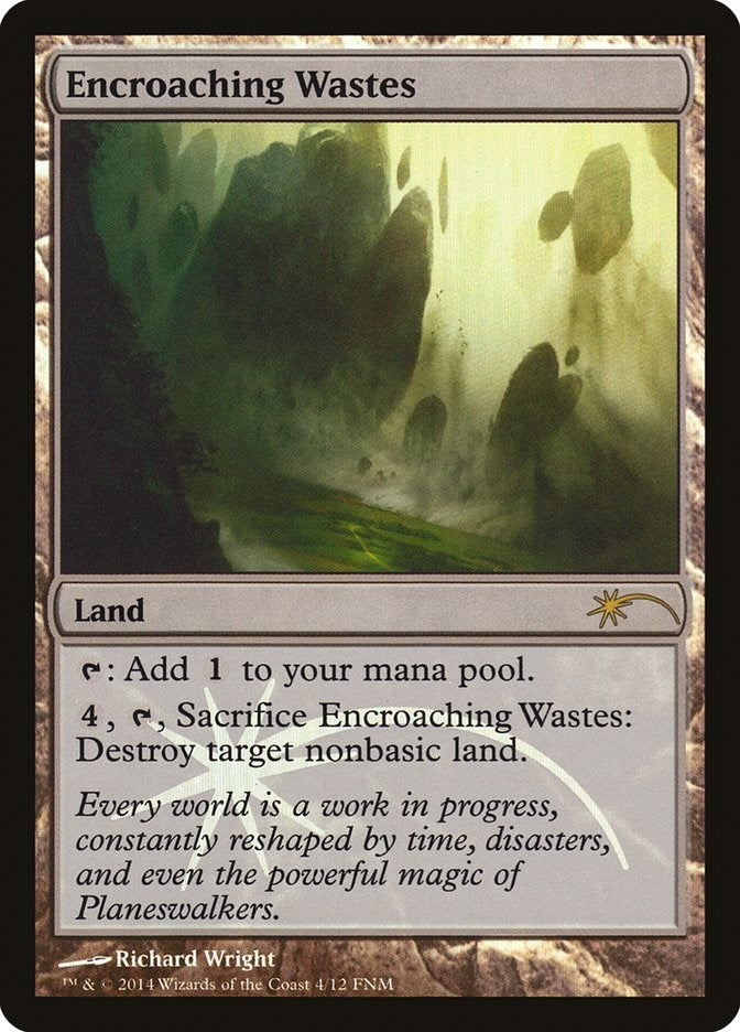 Image for Encroaching Wastes (4) (FNM) - Magic: The Gathering