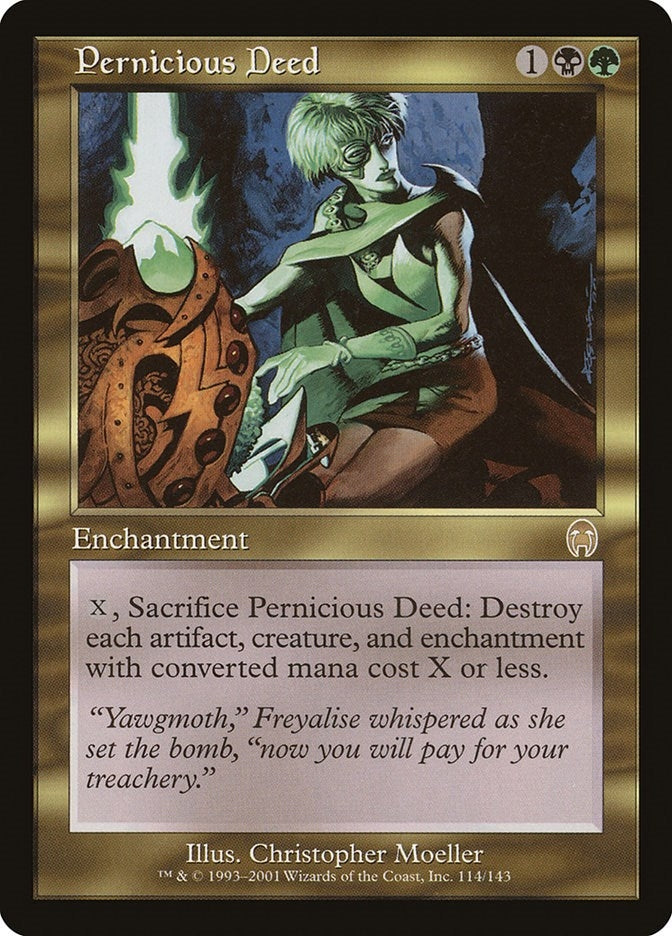Image for Pernicious Deed (114) (APC) - Magic: The Gathering