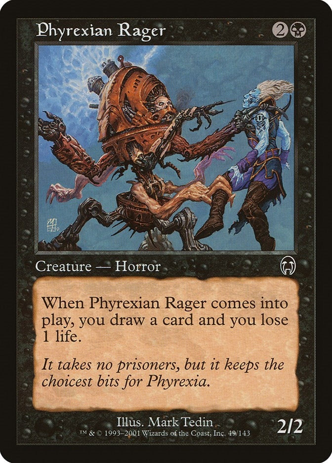 Image for Phyrexian Rager (49) (APC) - Magic: The Gathering