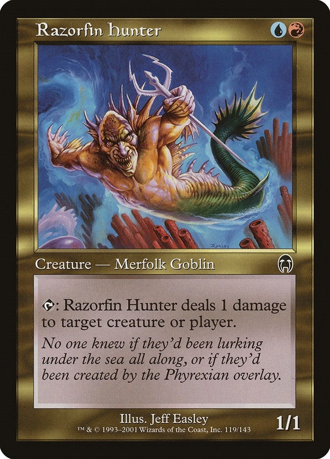 Image for Razorfin Hunter (119) (APC) - Magic: The Gathering