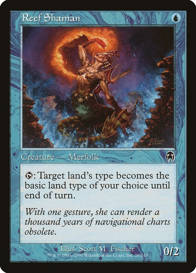 Image for Reef Shaman (29) (APC) - Magic: The Gathering