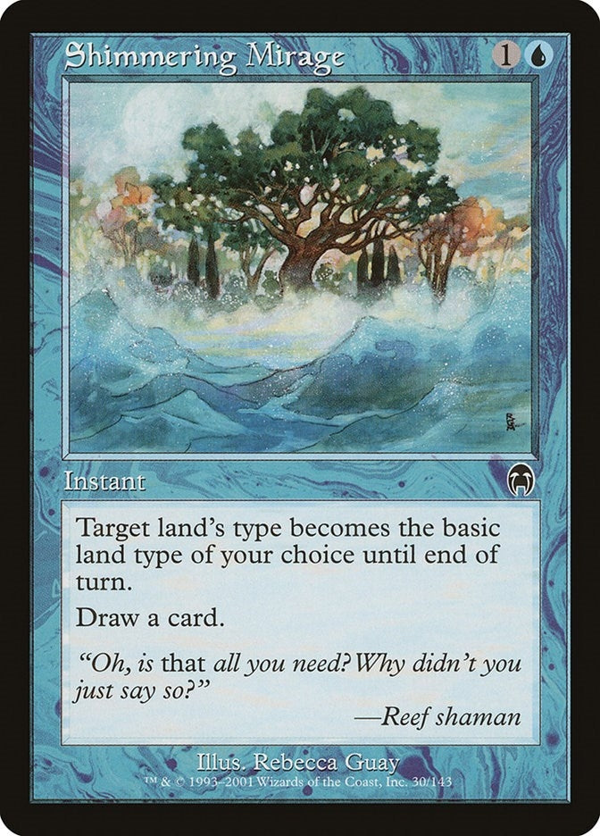 Image for Shimmering Mirage (30) (APC) - Magic: The Gathering