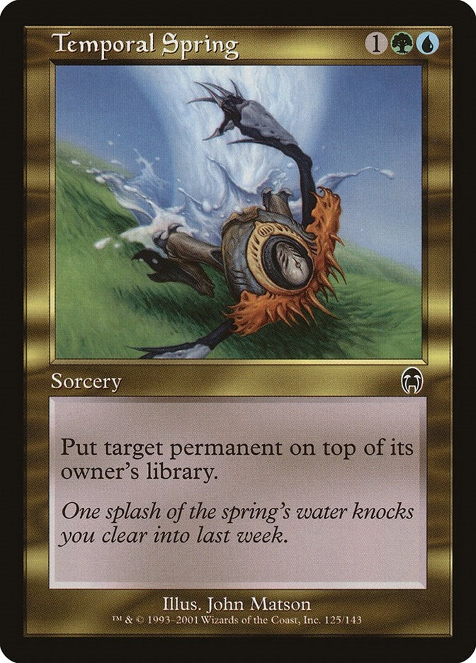 Image for Temporal Spring (125) (APC) - Magic: The Gathering