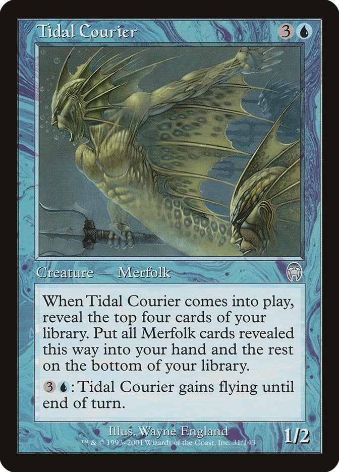 Image for Tidal Courier (31) (APC) - Magic: The Gathering