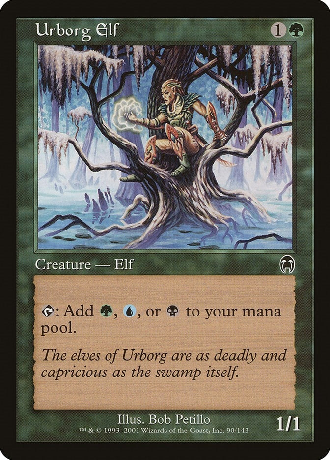 Image for Urborg Elf (90) (APC) - Magic: The Gathering