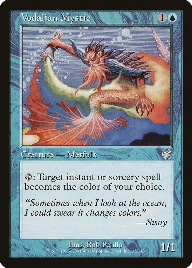 Image for Vodalian Mystic (33) (APC) - Magic: The Gathering