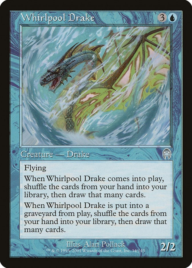 Image for Whirlpool Drake (34) (APC) - Magic: The Gathering