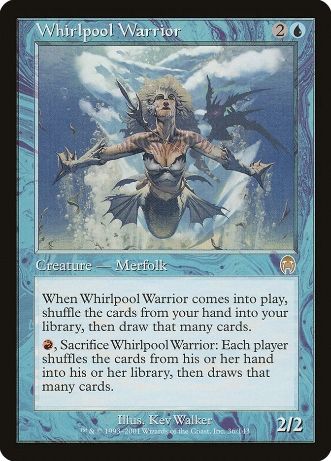Image for Whirlpool Warrior (36) (APC) - Magic: The Gathering