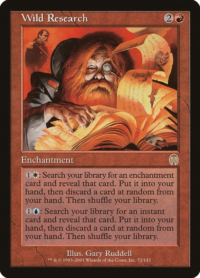 Image for Wild Research (72) (APC) - Magic: The Gathering
