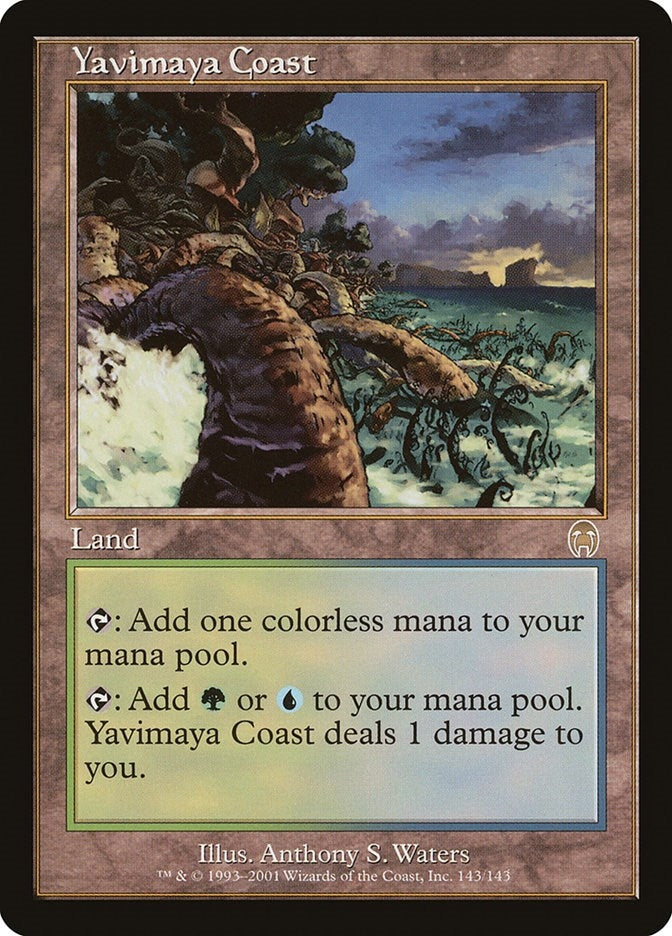 Image for Yavimaya Coast (143) (APC) - Magic: The Gathering