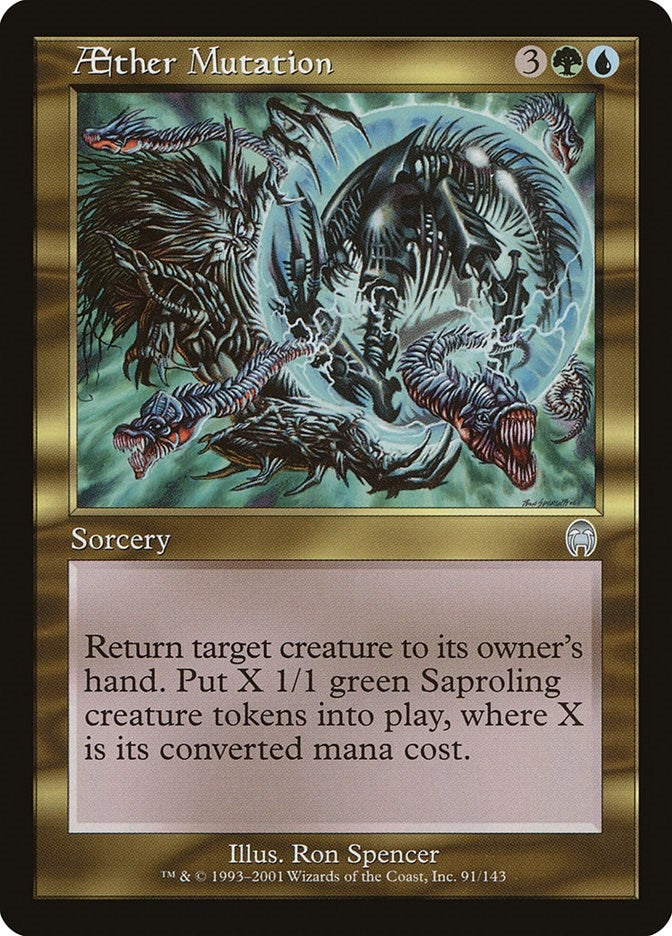 Image for Aether Mutation (91) (APC) - Magic: The Gathering